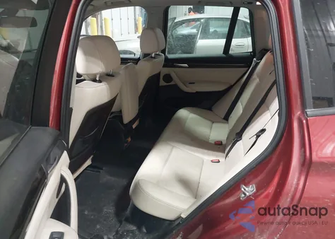 2012 BMW X3 xDrive28I z USA, uszkodzony, nr VIN 5UXWX5C51CL726882